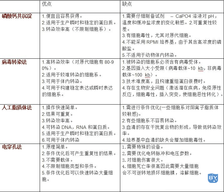 优缺点比较